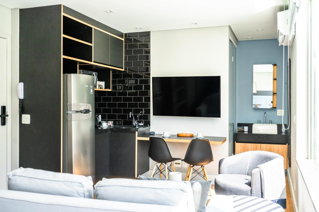 Ap Com Academia, Piscina E Sauna No Predio, Proximo A Faria Lima - Vila Olimpia Apartment Сао Паоло Екстериор снимка