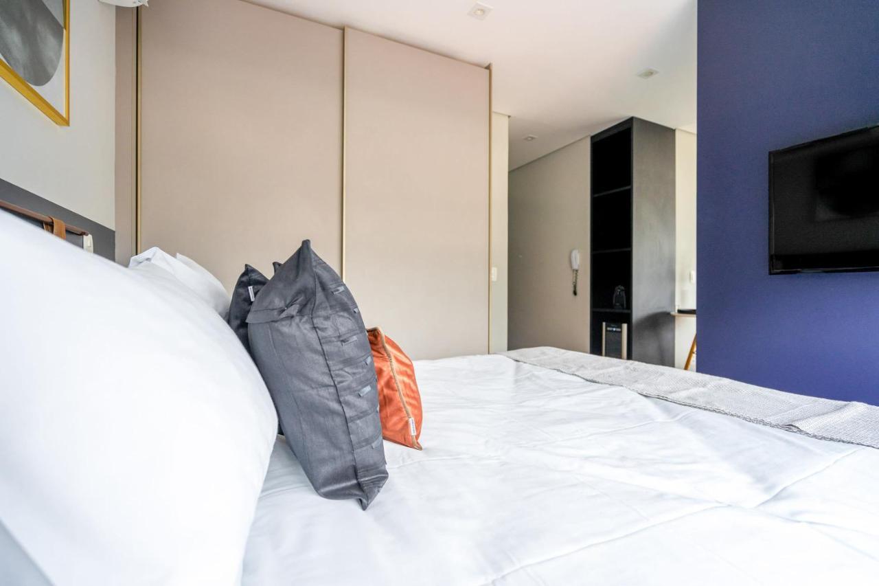 Ap Com Academia, Piscina E Sauna No Predio, Proximo A Faria Lima - Vila Olimpia Apartment Сао Паоло Екстериор снимка