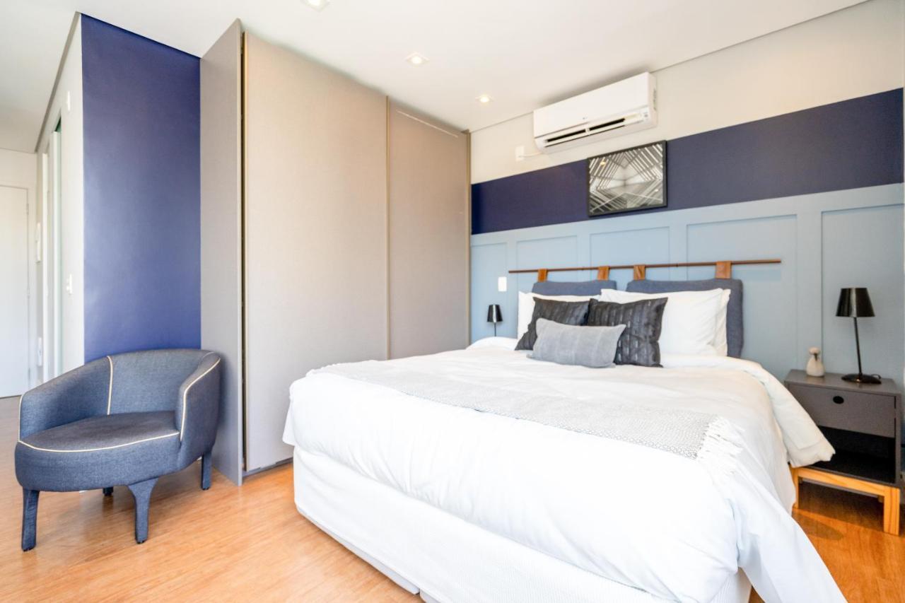 Ap Com Academia, Piscina E Sauna No Predio, Proximo A Faria Lima - Vila Olimpia Apartment Сао Паоло Екстериор снимка