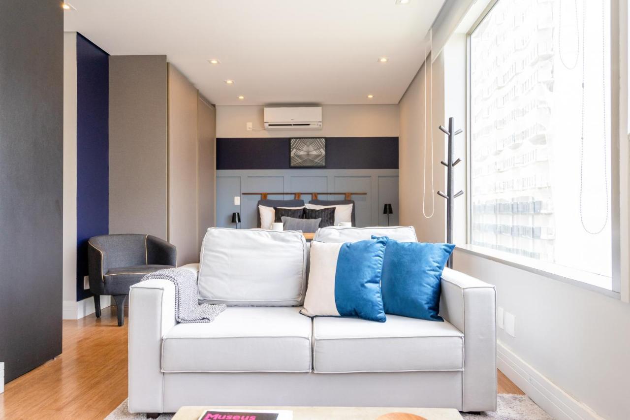 Ap Com Academia, Piscina E Sauna No Predio, Proximo A Faria Lima - Vila Olimpia Apartment Сао Паоло Екстериор снимка