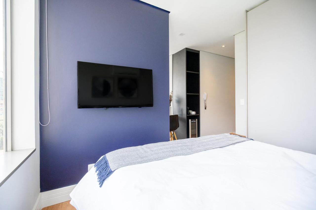 Ap Com Academia, Piscina E Sauna No Predio, Proximo A Faria Lima - Vila Olimpia Apartment Сао Паоло Екстериор снимка