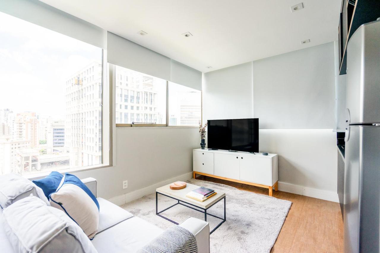 Ap Com Academia, Piscina E Sauna No Predio, Proximo A Faria Lima - Vila Olimpia Apartment Сао Паоло Екстериор снимка