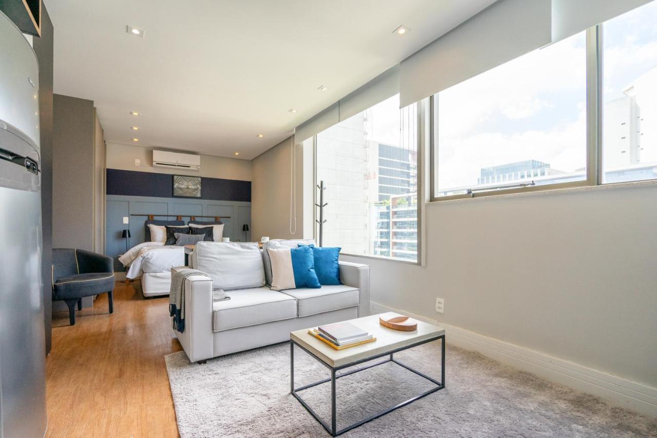 Ap Com Academia, Piscina E Sauna No Predio, Proximo A Faria Lima - Vila Olimpia Apartment Сао Паоло Екстериор снимка