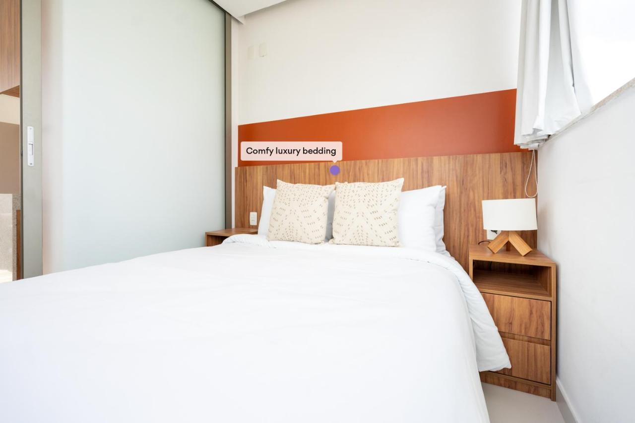 Ap Com Academia, Piscina E Sauna No Predio, Proximo A Faria Lima - Vila Olimpia Apartment Сао Паоло Екстериор снимка