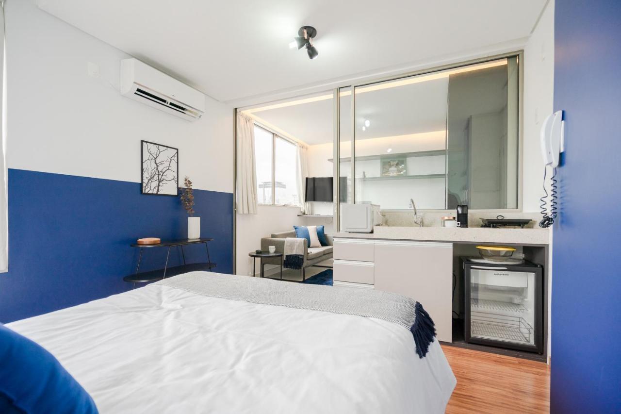 Ap Com Academia, Piscina E Sauna No Predio, Proximo A Faria Lima - Vila Olimpia Apartment Сао Паоло Екстериор снимка
