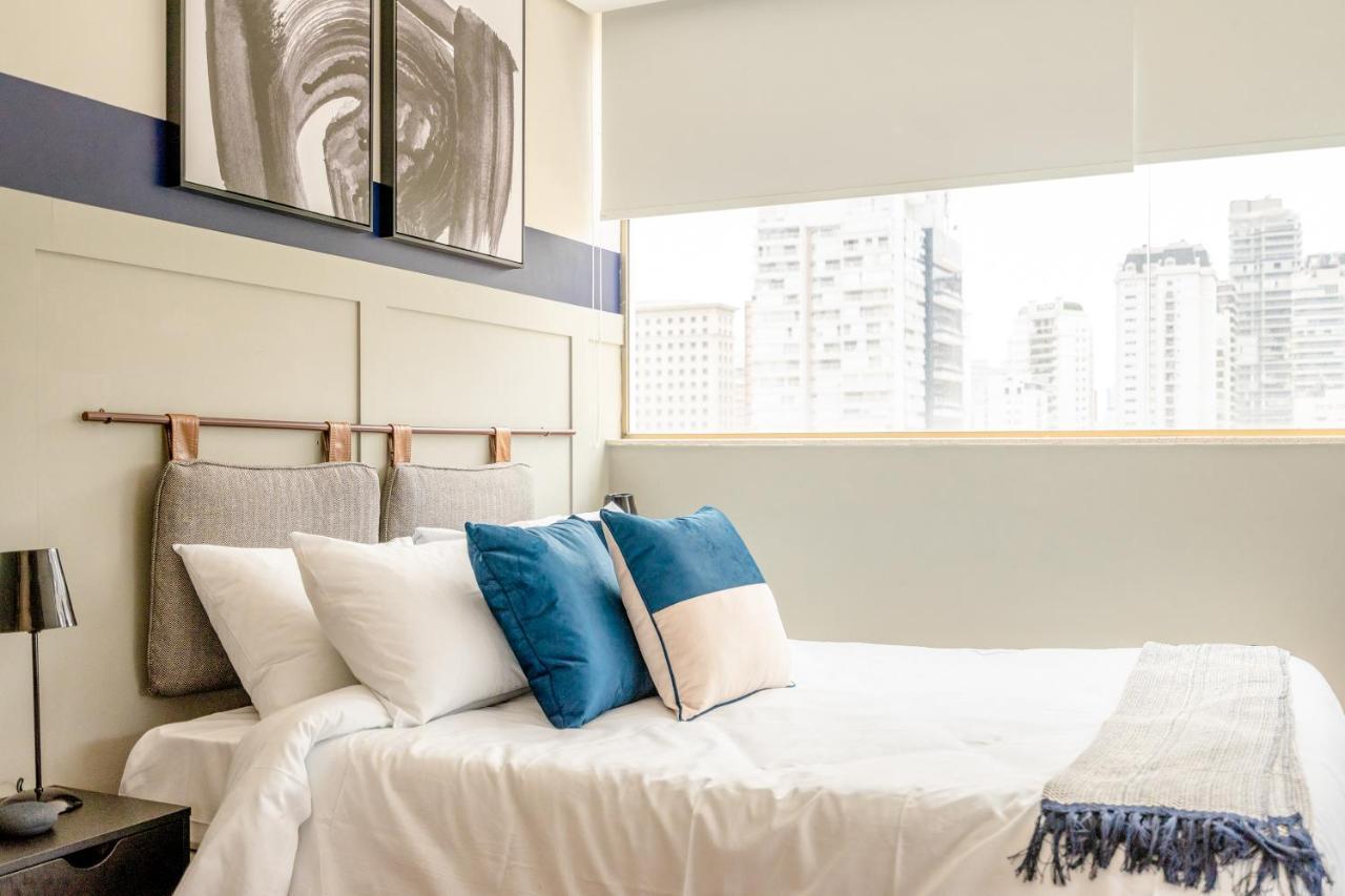 Ap Com Academia, Piscina E Sauna No Predio, Proximo A Faria Lima - Vila Olimpia Apartment Сао Паоло Екстериор снимка