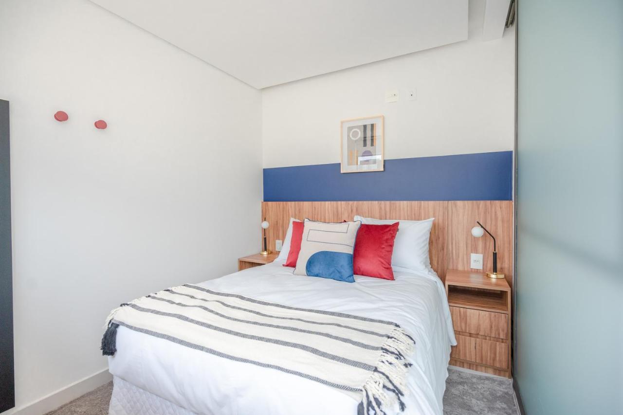 Ap Com Academia, Piscina E Sauna No Predio, Proximo A Faria Lima - Vila Olimpia Apartment Сао Паоло Екстериор снимка